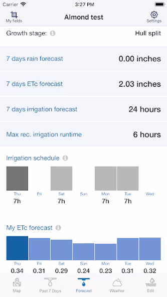 Farm Water Advisor Screenshot 4 - AppWisp.com Farm Water Advisor Screenshot 4 - AppWisp.com