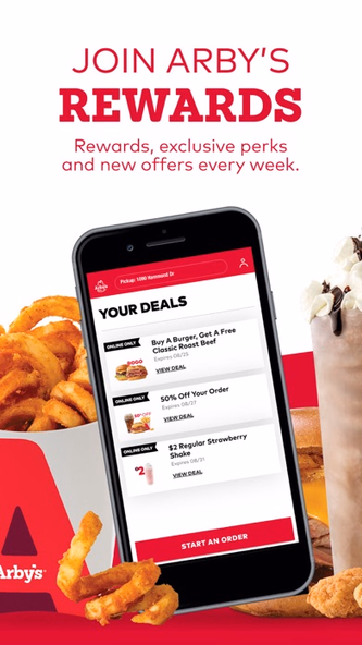 Arby's - Fast Food Sandwiches Screenshot 2 - AppWisp.com Arby's - Fast Food Sandwiches Screenshot 2 - AppWisp.com