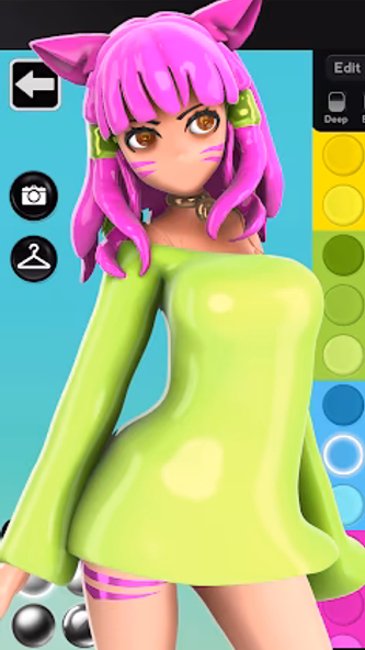 ColorMinis 3D Coloring Studio Screenshot 3 - AppWisp.com ColorMinis 3D Coloring Studio Screenshot 3 - AppWisp.com