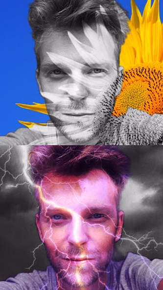 Photo Blender: Picture Mixer Screenshot 1 - AppWisp.com Photo Blender: Picture Mixer Screenshot 1 - AppWisp.com