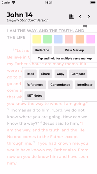 Holy Bible Screenshot 2 - AppWisp.com Holy Bible Screenshot 2 - AppWisp.com