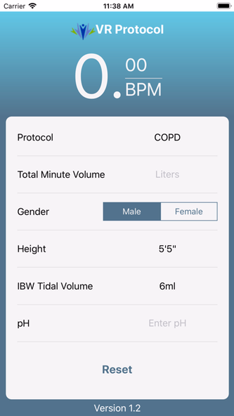 LF Ventilator Protocol Screenshot 1 - AppWisp.com LF Ventilator Protocol Screenshot 1 - AppWisp.com