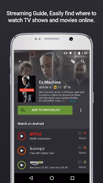 Yidio - Streaming Guide Screenshot 1 - AppWisp.com