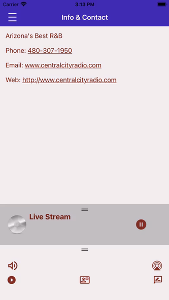 Central City Radio Screenshot 3 - AppWisp.com Central City Radio Screenshot 3 - AppWisp.com