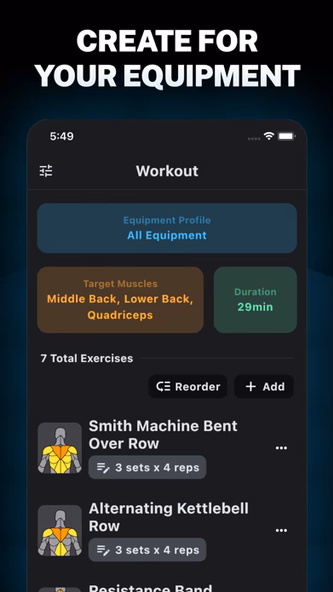 GymStreak: AI Personal Trainer Screenshot 2 - AppWisp.com GymStreak: AI Personal Trainer Screenshot 2 - AppWisp.com