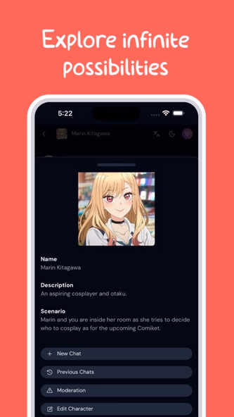 Sakura - Chat with AI Bots Screenshot 4 - AppWisp.com Sakura - Chat with AI Bots Screenshot 4 - AppWisp.com