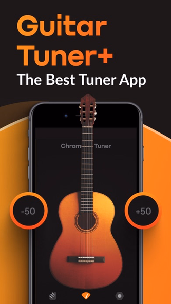 Guitar Tuner+ Screenshot 1 - AppWisp.com Guitar Tuner+ Screenshot 1 - AppWisp.com