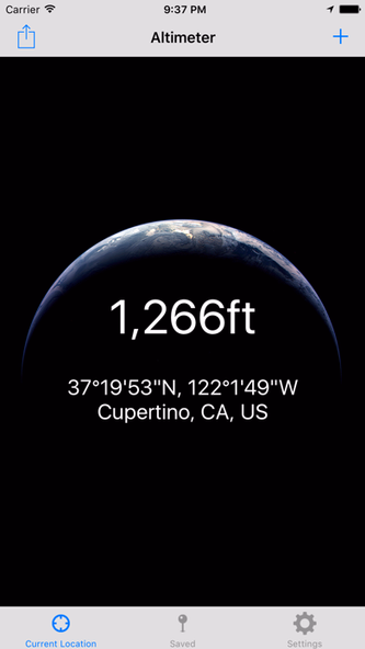 Current Altitude Screenshot 1 - AppWisp.com Current Altitude Screenshot 1 - AppWisp.com