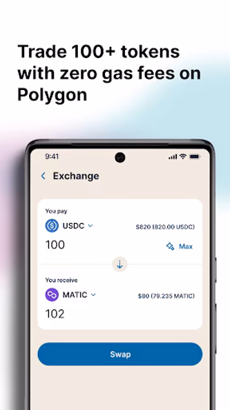 Minke Wallet: Polygon & USDC Screenshot 3 - AppWisp.com Minke Wallet: Polygon & USDC Screenshot 3 - AppWisp.com