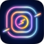 NEON GIF+TEXT Video Effects - AppWisp.com