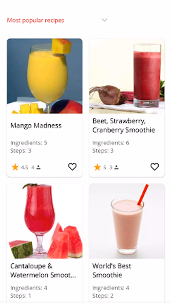 Healthy Smoothie Recipes Screenshot 2 - AppWisp.com Healthy Smoothie Recipes Screenshot 2 - AppWisp.com