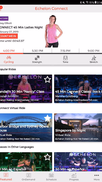 Echelon Fit Screenshot 4 - AppWisp.com Echelon Fit Screenshot 4 - AppWisp.com
