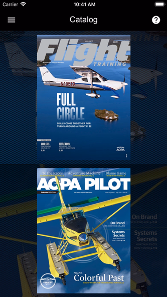 AOPA Mags Screenshot 1 - AppWisp.com AOPA Mags Screenshot 1 - AppWisp.com
