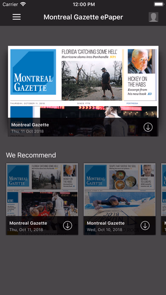 Montreal Gazette ePaper Screenshot 1 - AppWisp.com Montreal Gazette ePaper Screenshot 1 - AppWisp.com