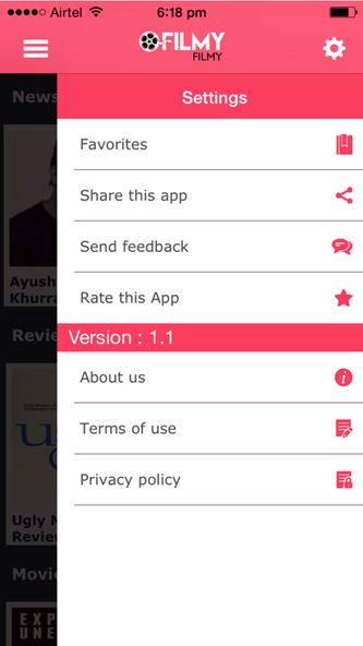 Filmy Filmy Screenshot 1 - AppWisp.com