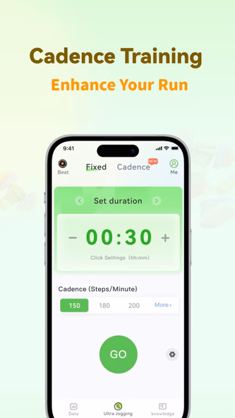 Slow Jogging Tracker &Timer Screenshot 2 - AppWisp.com Slow Jogging Tracker &Timer Screenshot 2 - AppWisp.com