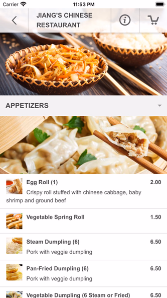 Jiang's Chinese Screenshot 3 - AppWisp.com Jiang's Chinese Screenshot 3 - AppWisp.com