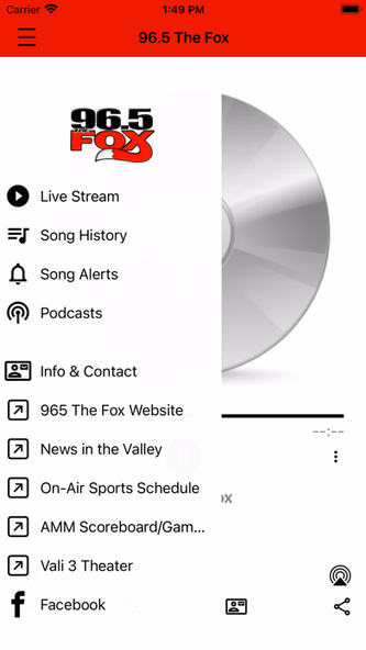 96.5 The Fox KSLV Screenshot 2 - AppWisp.com 96.5 The Fox KSLV Screenshot 2 - AppWisp.com