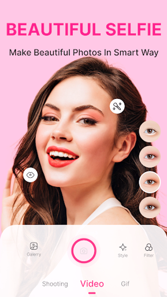 Sweet Camera - Selfie Editor Screenshot 1 - AppWisp.com Sweet Camera - Selfie Editor Screenshot 1 - AppWisp.com
