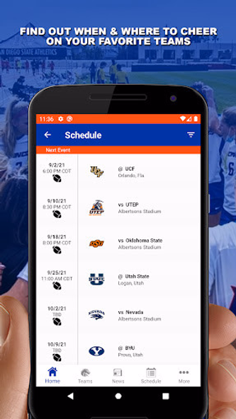 Boise State Broncos Athletics Screenshot 2 - AppWisp.com Boise State Broncos Athletics Screenshot 2 - AppWisp.com