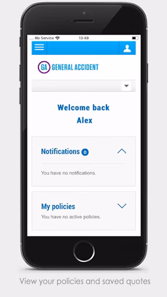 General Accident My account Screenshot 2 - AppWisp.com General Accident My account Screenshot 2 - AppWisp.com