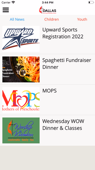 Dallas FUMC Screenshot 4 - AppWisp.com Dallas FUMC Screenshot 4 - AppWisp.com