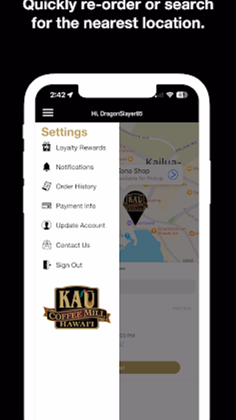 Kau Coffee Mill Screenshot 1 - AppWisp.com Kau Coffee Mill Screenshot 1 - AppWisp.com