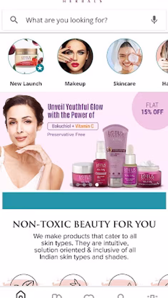 Lotus Herbals:Beauty Shopping Screenshot 1 - AppWisp.com Lotus Herbals:Beauty Shopping Screenshot 1 - AppWisp.com