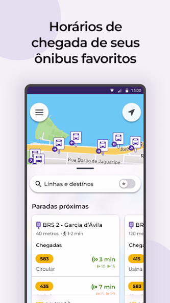 Cittamobi: Ônibus e Trilhos Screenshot 2 - AppWisp.com