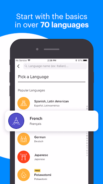 Mango Languages Learning Screenshot 2 - AppWisp.com Mango Languages Learning Screenshot 2 - AppWisp.com