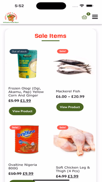 R&G Africana Foods Screenshot 4 - AppWisp.com R&G Africana Foods Screenshot 4 - AppWisp.com