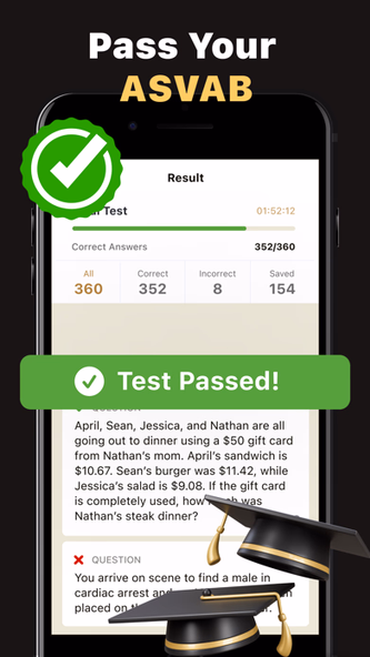 ASVAB Test Practice Tests 2024 Screenshot 2 - AppWisp.com ASVAB Test Practice Tests 2024 Screenshot 2 - AppWisp.com