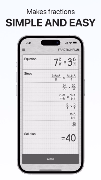 Fraction Calculator Plus #1 Screenshot 2 - AppWisp.com Fraction Calculator Plus #1 Screenshot 2 - AppWisp.com