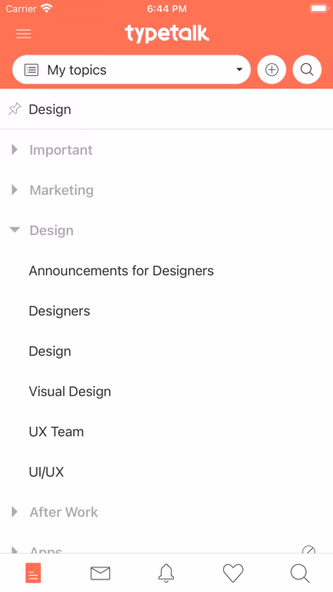 Typetalk:Chat App For Team Screenshot 1 - AppWisp.com Typetalk:Chat App For Team Screenshot 1 - AppWisp.com