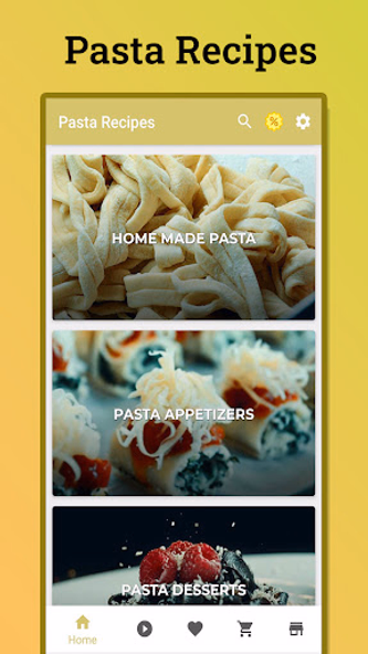 Pasta Recipes Screenshot 1 - AppWisp.com Pasta Recipes Screenshot 1 - AppWisp.com