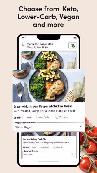 Green Chef: Healthy Recipes Screenshot 3 - AppWisp.com Green Chef: Healthy Recipes Screenshot 3 - AppWisp.com