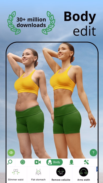 Retouch Me: Face & Body Editor Screenshot 1 - AppWisp.com Retouch Me: Face & Body Editor Screenshot 1 - AppWisp.com