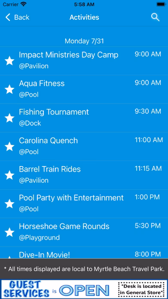 Myrtle Beach Travel Park Screenshot 2 - AppWisp.com Myrtle Beach Travel Park Screenshot 2 - AppWisp.com