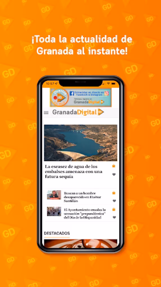 GranadaDigital Screenshot 1 - AppWisp.com GranadaDigital Screenshot 1 - AppWisp.com