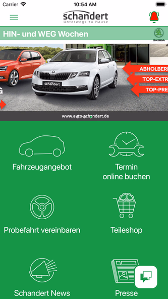 Autohaus Schandert Screenshot 2 - AppWisp.com Autohaus Schandert Screenshot 2 - AppWisp.com