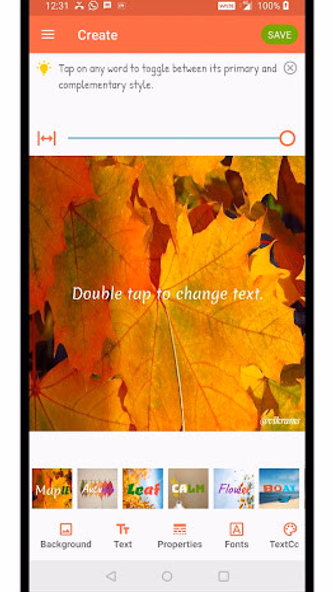 Quotes Creator - Quote Writer Screenshot 1 - AppWisp.com Quotes Creator - Quote Writer Screenshot 1 - AppWisp.com
