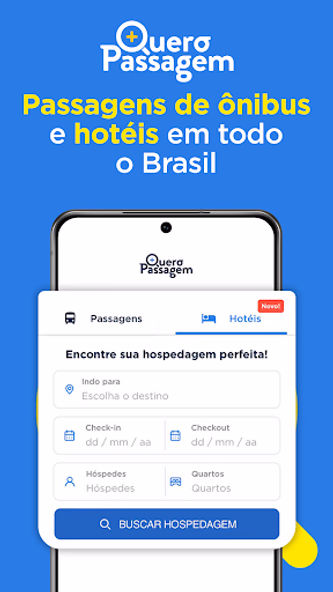 Quero Passagem: Ônibus e Hotel Screenshot 1 - AppWisp.com Quero Passagem: Ônibus e Hotel Screenshot 1 - AppWisp.com