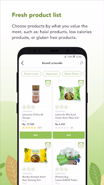 Lemonilo #SetiapLangkahBerarti Screenshot 4 - AppWisp.com Lemonilo #SetiapLangkahBerarti Screenshot 4 - AppWisp.com