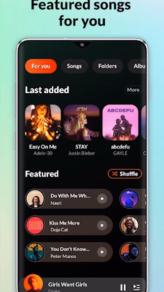 Music Player & MP3 - DDMusic Screenshot 2 - AppWisp.com Music Player & MP3 - DDMusic Screenshot 2 - AppWisp.com