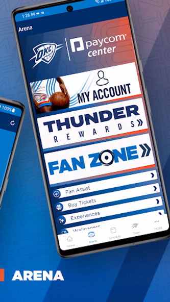 Oklahoma City Thunder Screenshot 2 - AppWisp.com Oklahoma City Thunder Screenshot 2 - AppWisp.com