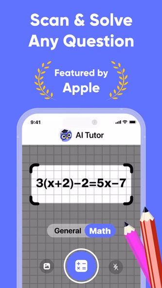 Nerd AI - Tutor & Math Helper Screenshot 1 - AppWisp.com Nerd AI - Tutor & Math Helper Screenshot 1 - AppWisp.com