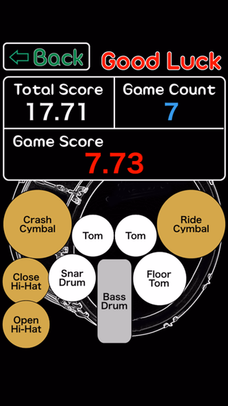 Drums Perfect Pitch Screenshot 1 - AppWisp.com Drums Perfect Pitch Screenshot 1 - AppWisp.com