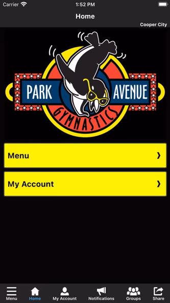 Park Avenue Gymnastics Screenshot 2 - AppWisp.com Park Avenue Gymnastics Screenshot 2 - AppWisp.com