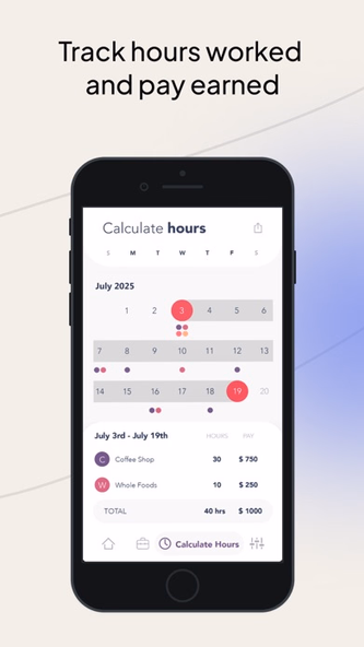 WorkTime: Shift Work Calendar Screenshot 2 - AppWisp.com WorkTime: Shift Work Calendar Screenshot 2 - AppWisp.com