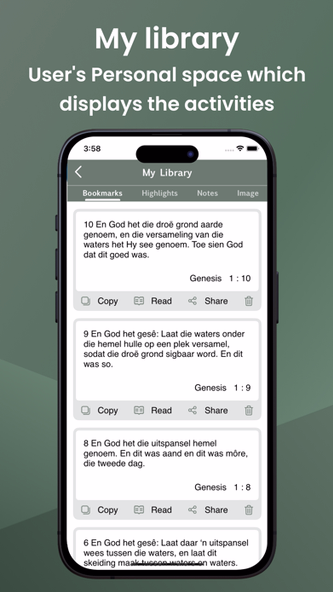Die Bybel | Afrikaans Bible Screenshot 4 - AppWisp.com Die Bybel | Afrikaans Bible Screenshot 4 - AppWisp.com